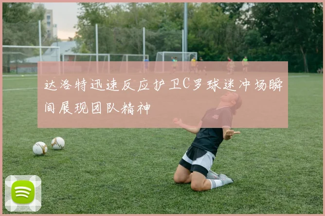 达洛特迅速反应护卫C罗球迷冲场瞬间展现团队精神